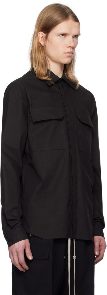 Srajce Rick Owens Rick Owens Hollywood Work Shirt Črna | RU01E5291 P, 1