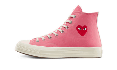 Superge in čevlji Converse Comme des Garçons PLAY x Chuck Taylor All-Star 70s Hi Roza | 168301C, 0