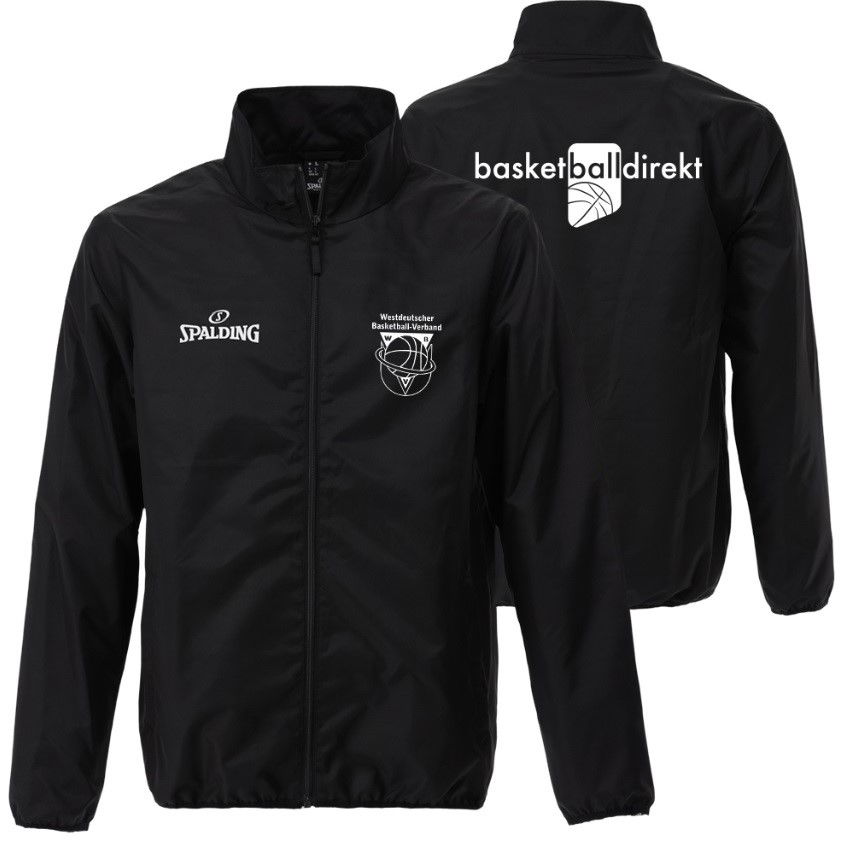 Vetrovka Spalding WBV Referee Jacket Črna | 40222003-black-xl, 0