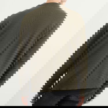 Pleteni pulover Rick Owens Rick Owens Knit Crew Sweater Zelena | RU02E1684-WSBR-25, 3