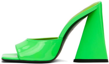 Obleke The Attico Attico Devon Heeled Sandals Zelena | 227WS000 L002, 2