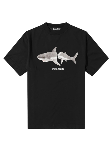 Majica Palm Angels Shark Tee Črna | PMAA001C99JER0121001
