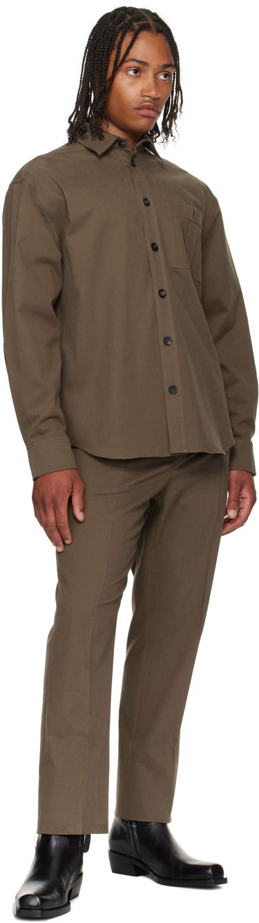 Srajce FERRAGAMO Ferragamo Oversized Shirt Zelena | 785060, 3