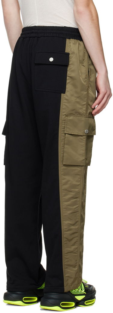 Cargo hlače Feng Chen Wang Feng Chen Wang Contrast Cargo Pants Črna | FMF14TR12, 2