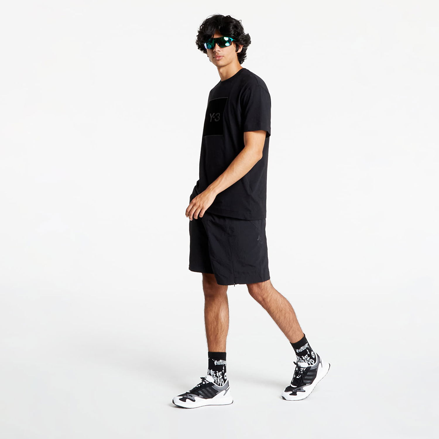 Kratke hlače Y-3 Classic Running Shorts Črna | HB2784, 1