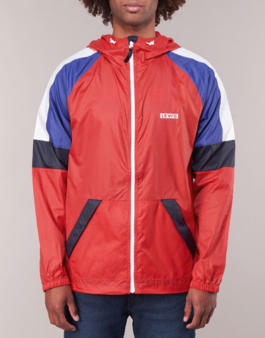 Vetrovka Levi's COLORBLOCK WINDRUNNER Rdeča | 79577-0000, 3