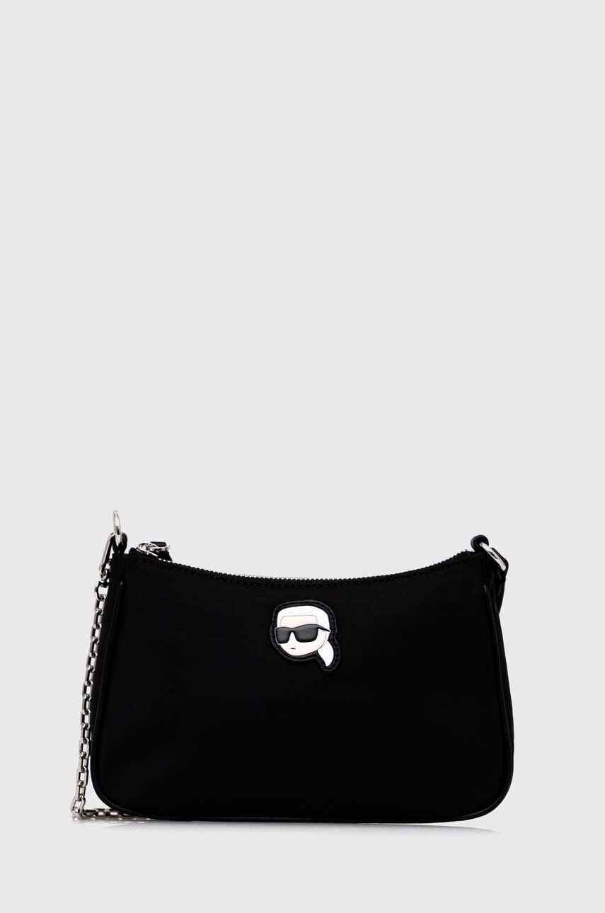 Torbica KARL LAGERFELD Icon Handbag Črna | 231W3073, 0