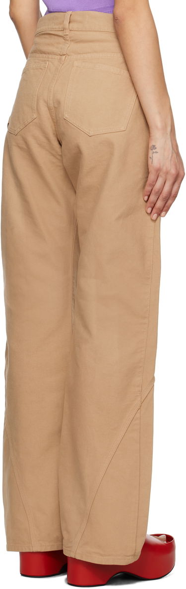 Cargo hlače JW Anderson JW Anderson Twisted Workwear Trousers Bež | TR0384-PG1744, 2