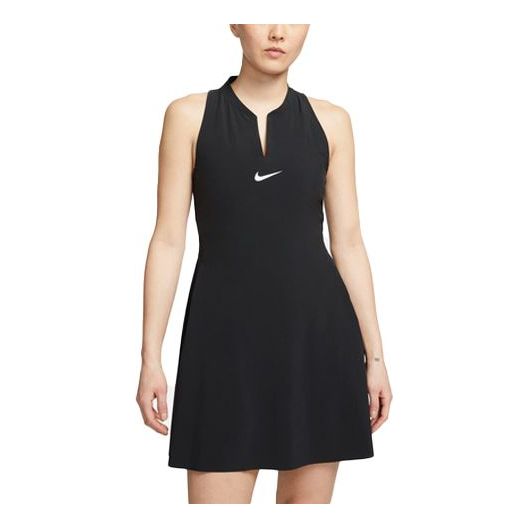 Obleke Nike Dri-FIT Advantage Tennis Dress Črna | DX1428-010, 0