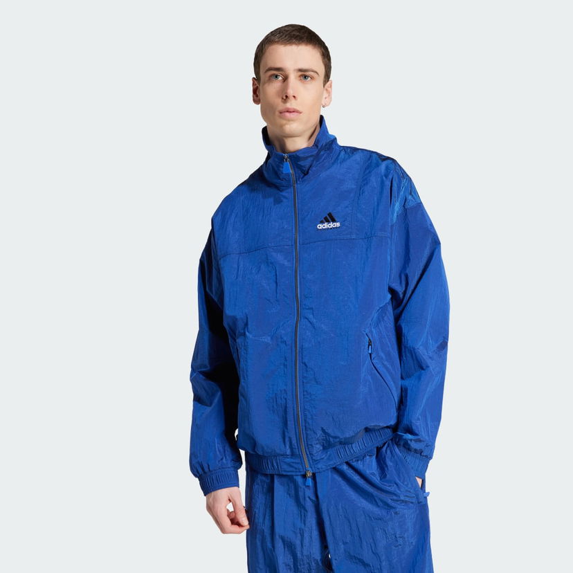 Vetrovka adidas Performance EQT Track Jacket Modra | JP0186