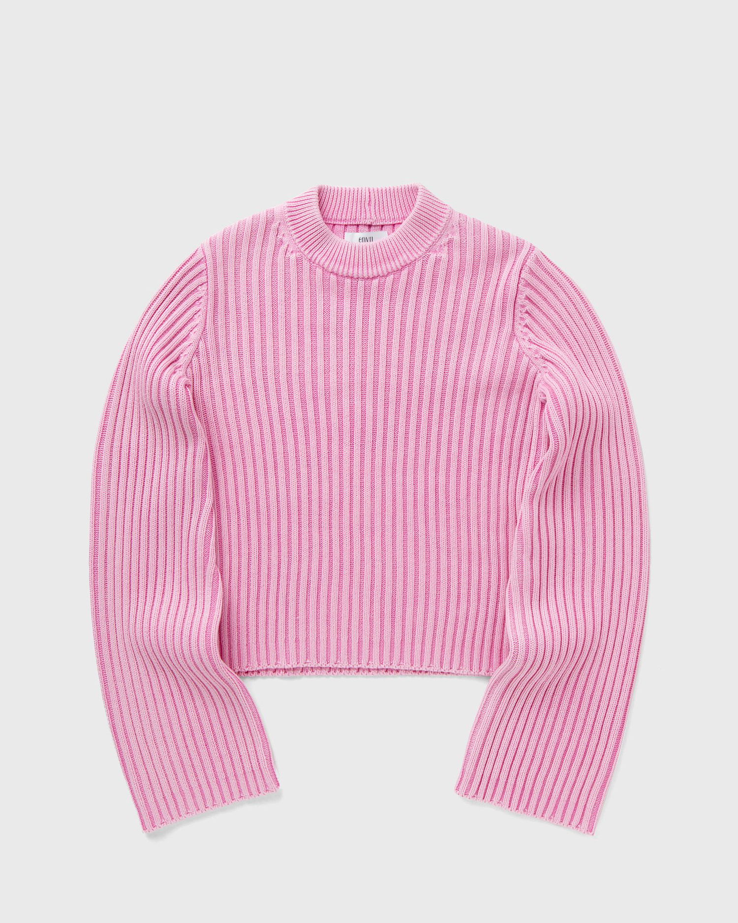 Pleteni pulover envii Envii ENALMA Knitted Pullover Sweater, Size L Roza | E24400080-WASHED_FUCHSIA, 0