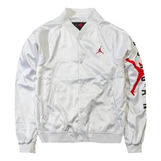 Bomber jakna Jordan Jordan Jumpman Sports Jacket Bela | AO0445-100