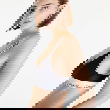 Modrček CALVIN KLEIN Modern Cotton Light Lined Bralette Črna | QF7059E UB1, 2