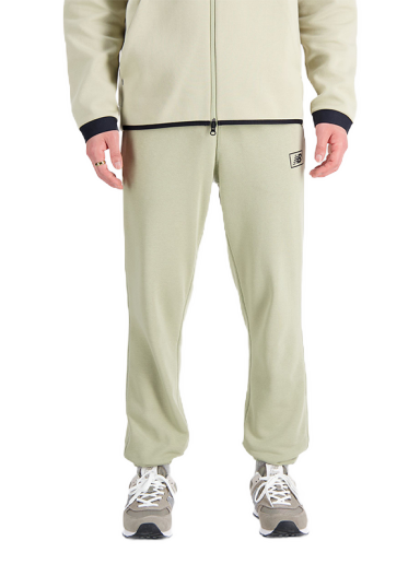 Trenirka New Balance Sweatpants Zelena | MP33509FUG