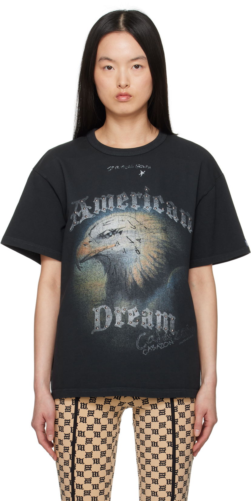Majica MISBHV MISBHV 'American Dream' Graphic T-Shirt Črna | 250M125