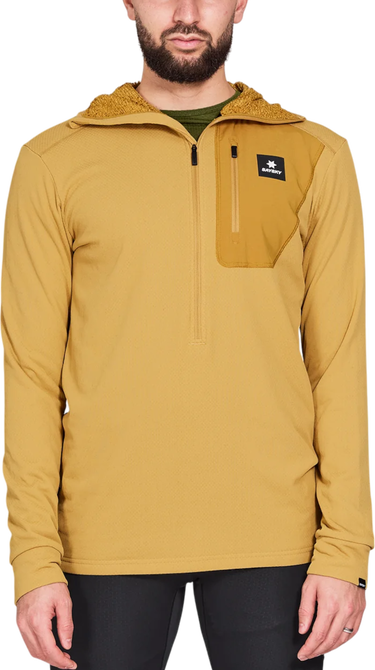 Pulover Saysky Saysky Combat Half Zip Fleece Hoodie Rumena | nmrho30c-414, 0