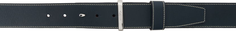 Pasovi Max Mara Max Mara Leather Twin-Fastening Belt Modra | 2514501021600