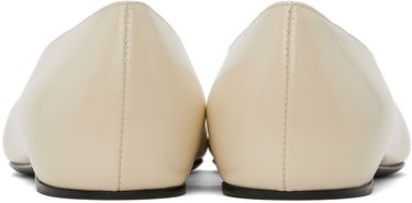 Oblačila TOTEME TOTEME Asymmetric Ballerina Flats Bež | 241-WAS990-LE0046, 1