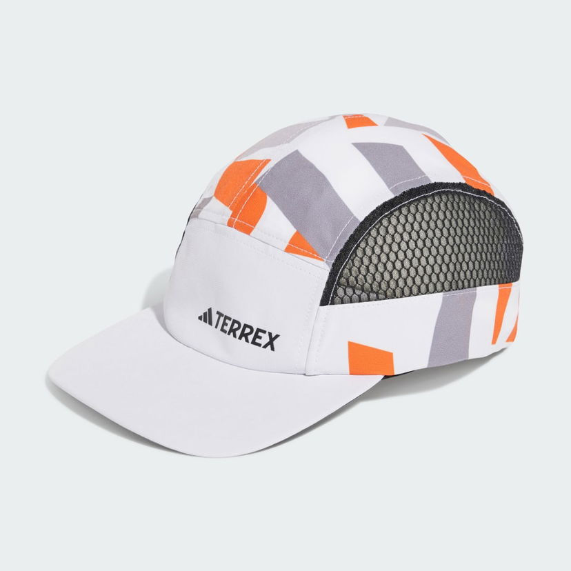 Kapa adidas Performance Terrex Five-Panel Climacool Graphic Running Cap Siva | JJ1478