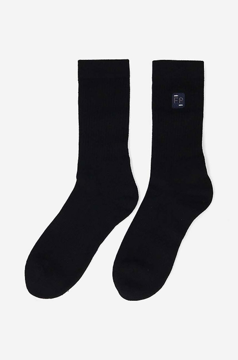 Nogavice Filling Pieces Filling Pieces Patch Socks Črna | 68513711861
