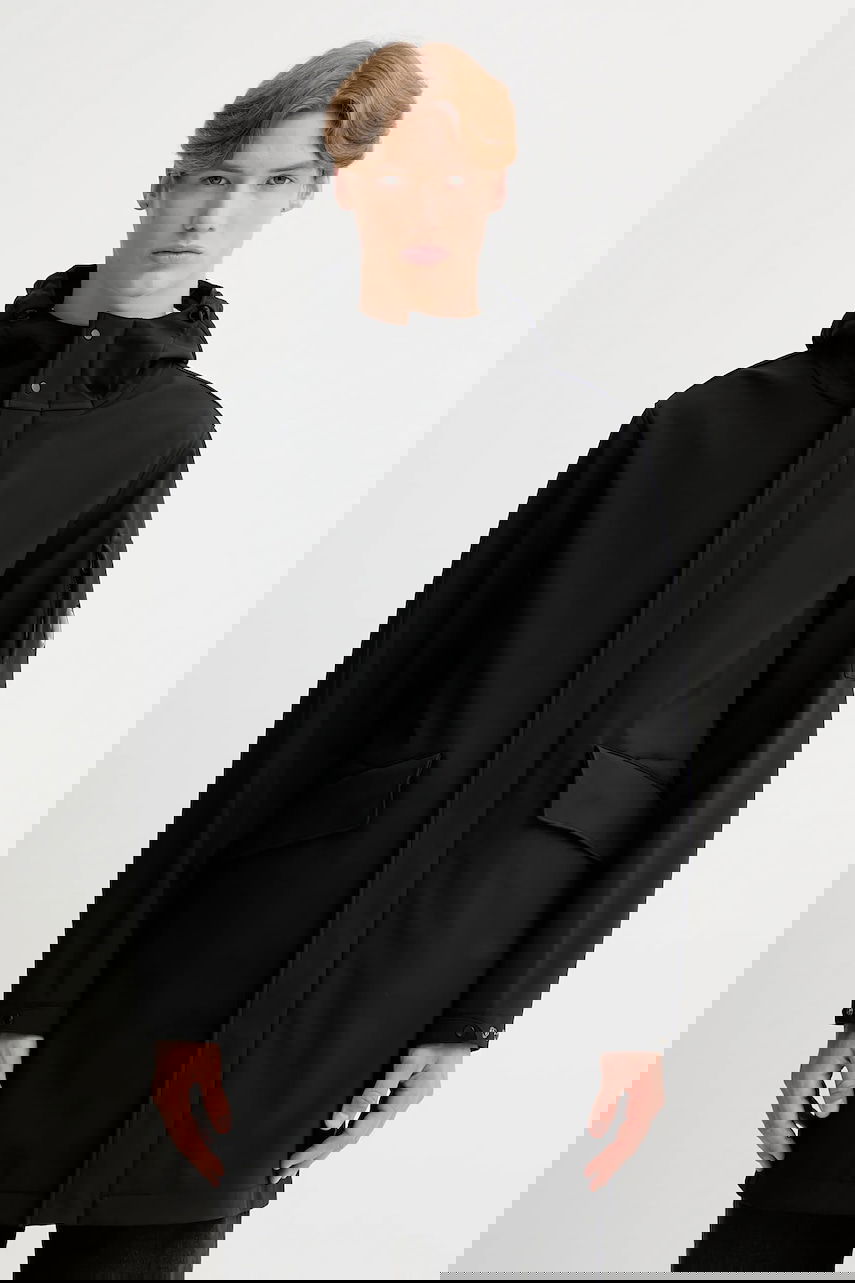 Parka C.P. Company C.P. Company Hooded Soft Shell Parka Črna | 19CMOW004A006097A, 0
