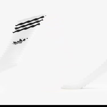 Nogavice adidas Performance 3-Stripes High Crew Socks - 3 Pairs Bela | JV7416, 2