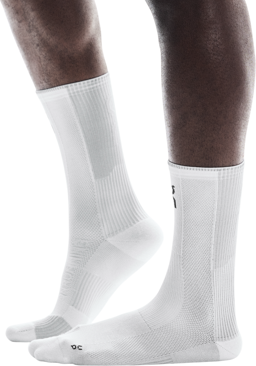 Nogavice On Running On Running Performance Run High Socks Bela | 2uf10040813