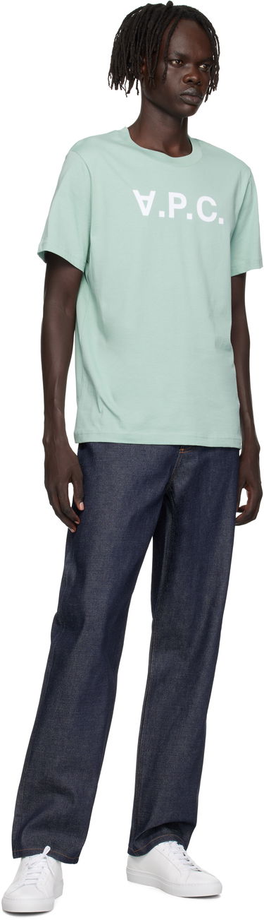 Kavbojke A.P.C. Fairfax Indigo Relaxed Fit Jeans Modra | CODBS-M09156, 3
