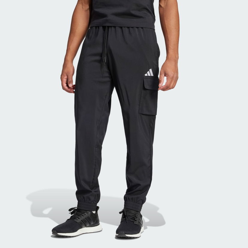 Cargo hlače adidas Performance Essentials Small Logo Cargo Pants Črna | JF3538