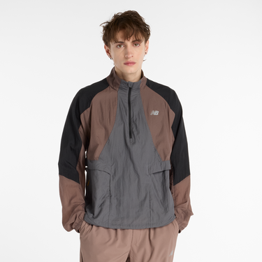 Jakna New Balance Water Resistant Better Run Jacket Rjava | MO53206-EAS, 4