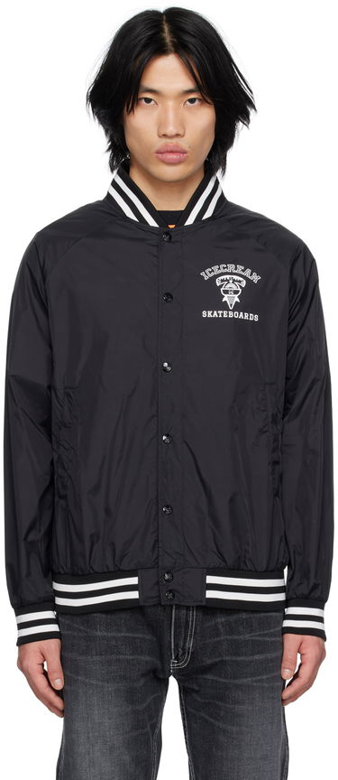 Bomber jakna BBC IceCream Printed Bomber Jacket Črna | IC22406, 0