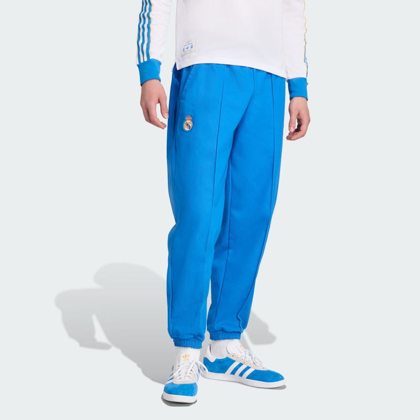 Trenirka adidas Performance Real Madrid Terrace Icons Drill Pants Modra | JN3061