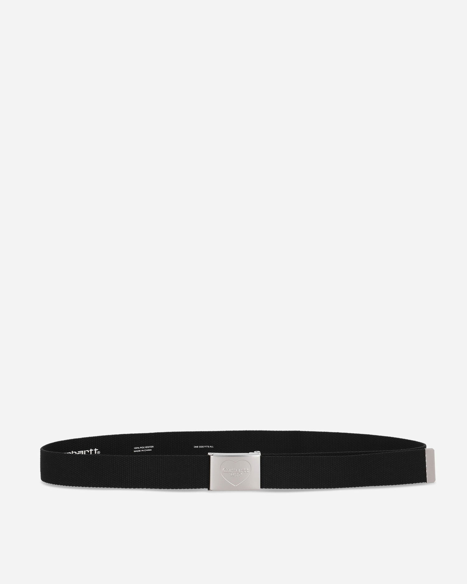 Pasovi Carhartt WIP Heart Clip Webbing Belt Črna | I034631 0M4XX, 1