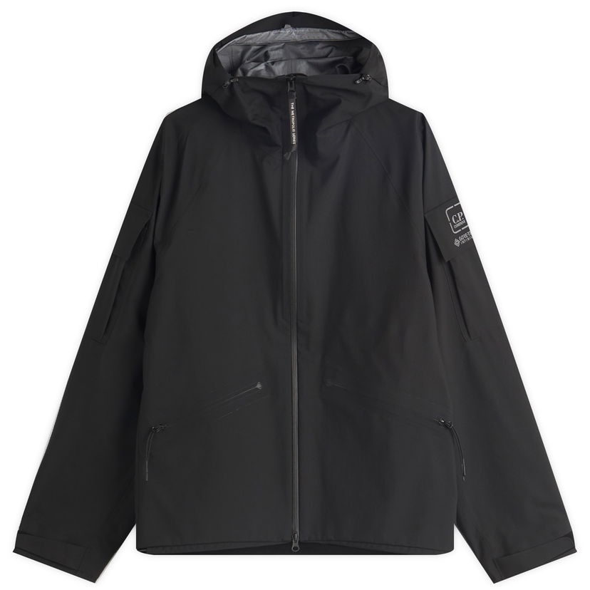 Dežni plašč C.P. Company Metropolis Series Gore-Tex Infinium Jacket, Size Large Črna | 18CLOW008A-110031A-999