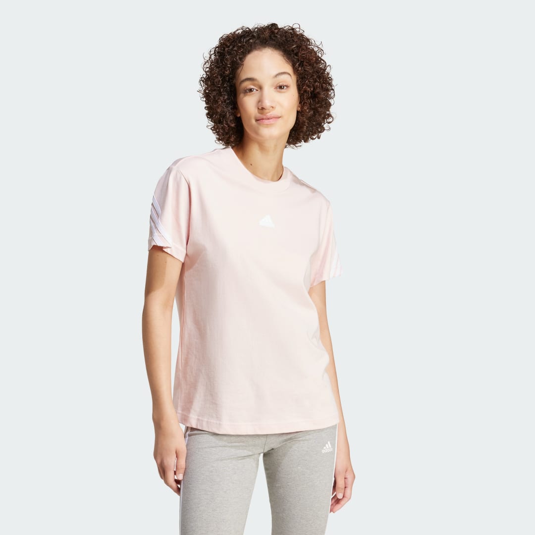 Majica adidas Performance Future Icons 3-Stripes Tee Roza | IW5264, 0