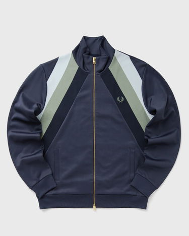 Jakna Fred Perry Striped Panel Track Jacket Mornarica | J1320-738, 0