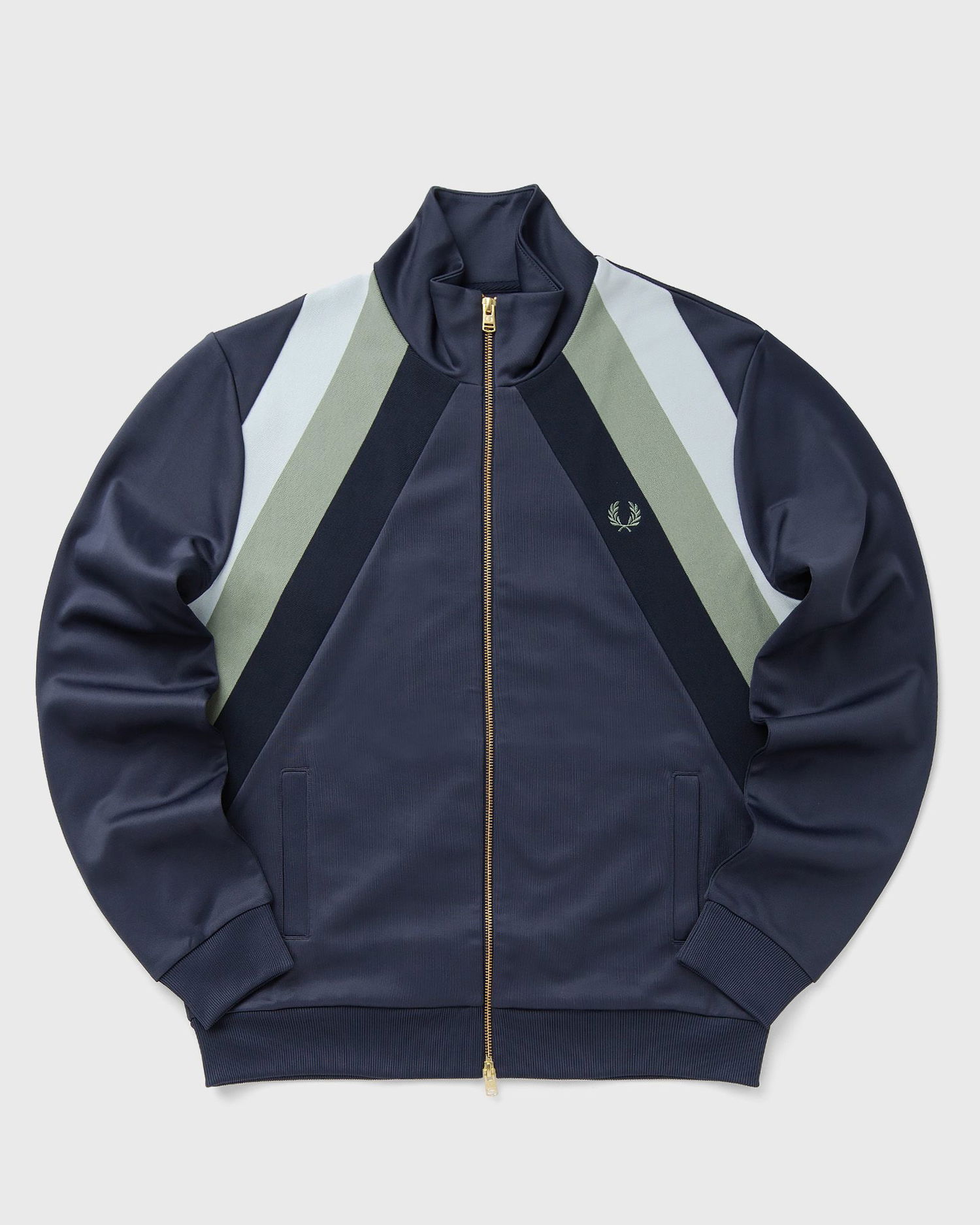 Jakna Fred Perry Striped Panel Track Jacket Mornarica | J1320-738, 0