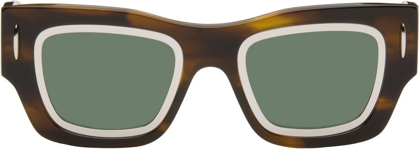 Sončna očala Loewe Loewe Cinema Double Layer Sunglasses Rjava | LW40168IM5352N 840126861396