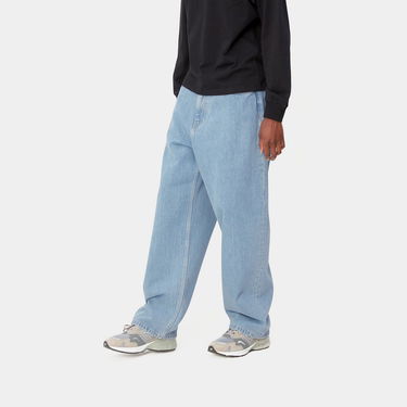 Kavbojke Carhartt WIP Brandon Pant "Blue Stone Bleached" Modra | I031918_01_12, 2