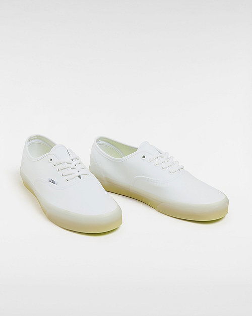 Superge in čevlji Vans Authentic Shoes (glow To The Flo' White) Unisex White, Size 2.5 Bela | VN0009PVWHT, 1
