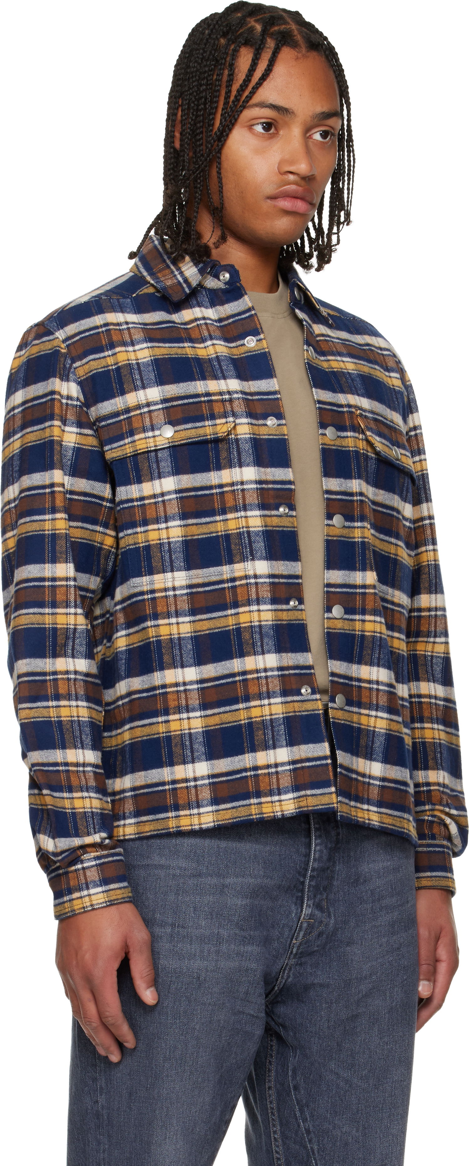 Srajce Rick Owens Concordians Cropped Overshirt Večbarvna | DL02E2299 CPGJP, 1