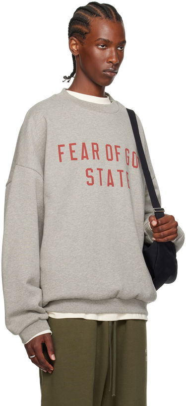 Pulover Fear of God Crewneck Sweatshirt Siva | 192BT246261F, 1