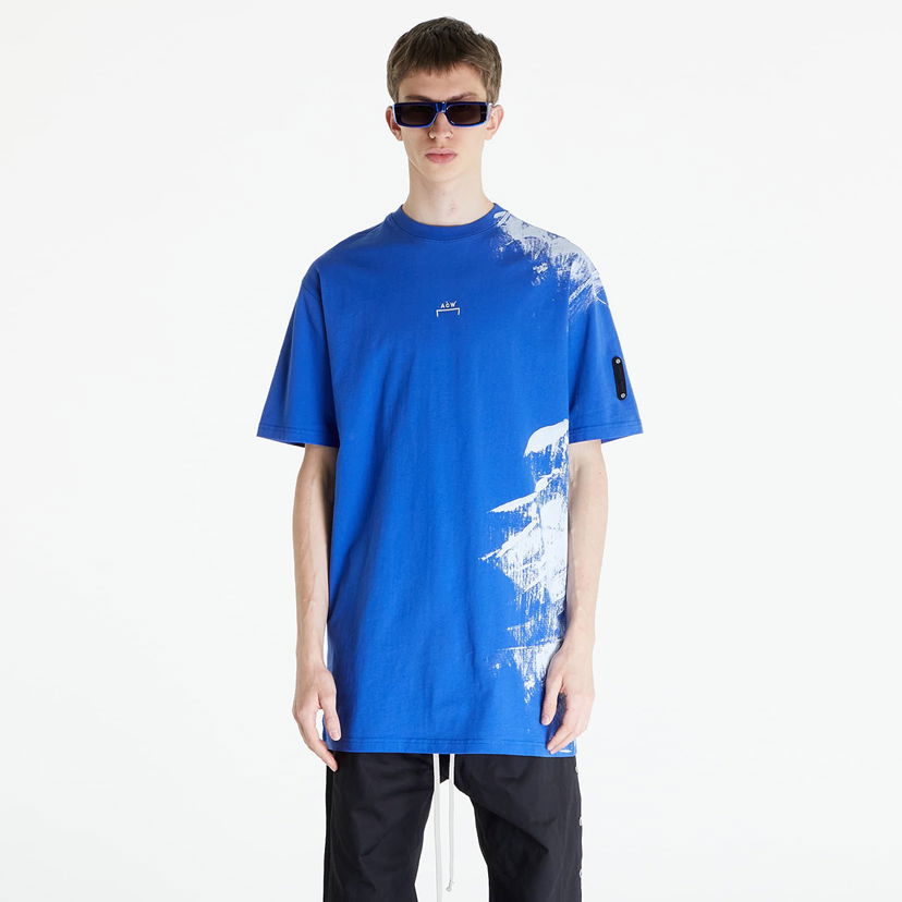 Majica A-COLD-WALL* Brushstroke T-Shirt Modra | ACWMTS188 Volt Blue