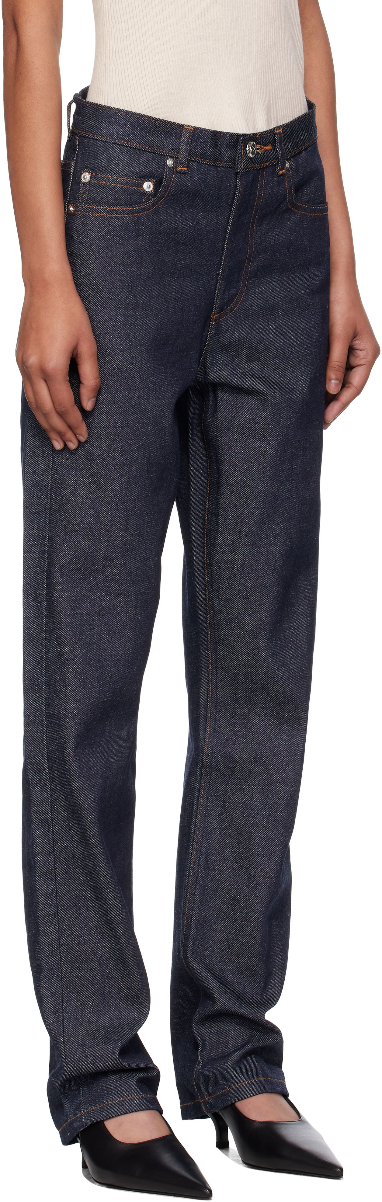 Kavbojke A.P.C. A.P.C. Standard Jeans Modra | CODBS-F09081, 1