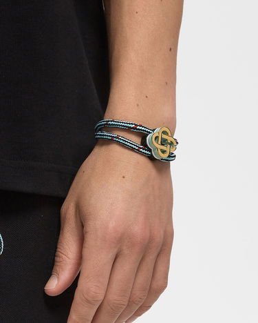 Zapestnica Casablanca Cord Bracelet with Logo Clasp Modra | APF25-JW-294-01, 1