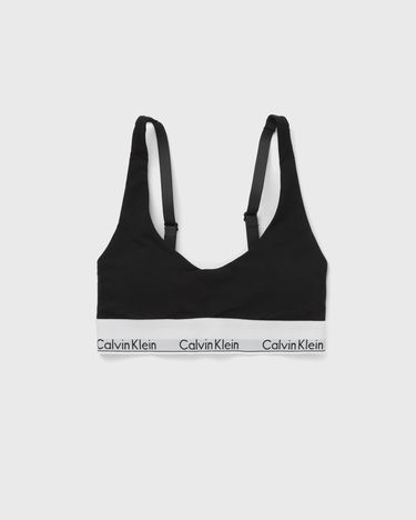 Modrček CALVIN KLEIN LIGHTLY LINED BRALETTE Črna | 000QF7586EUB1, 2