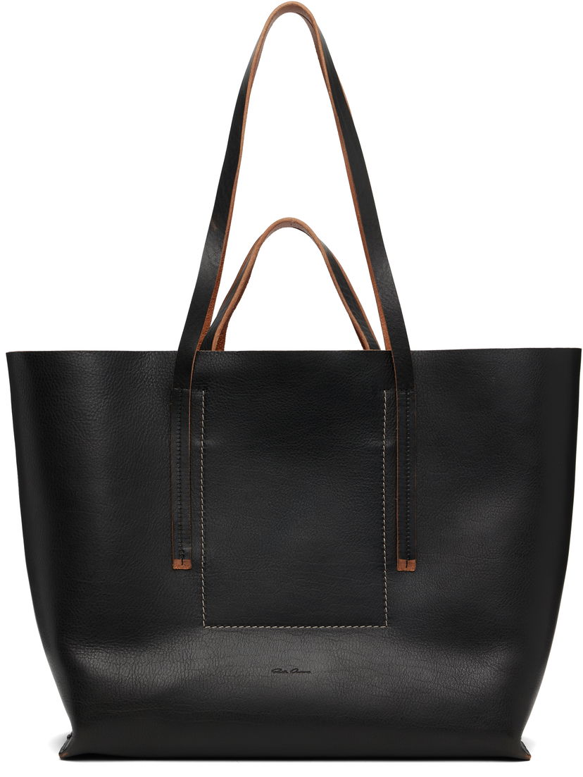 Tote bag Rick Owens Rick Owens Concordians Shopper Tote Črna | RA02E0762 LGET