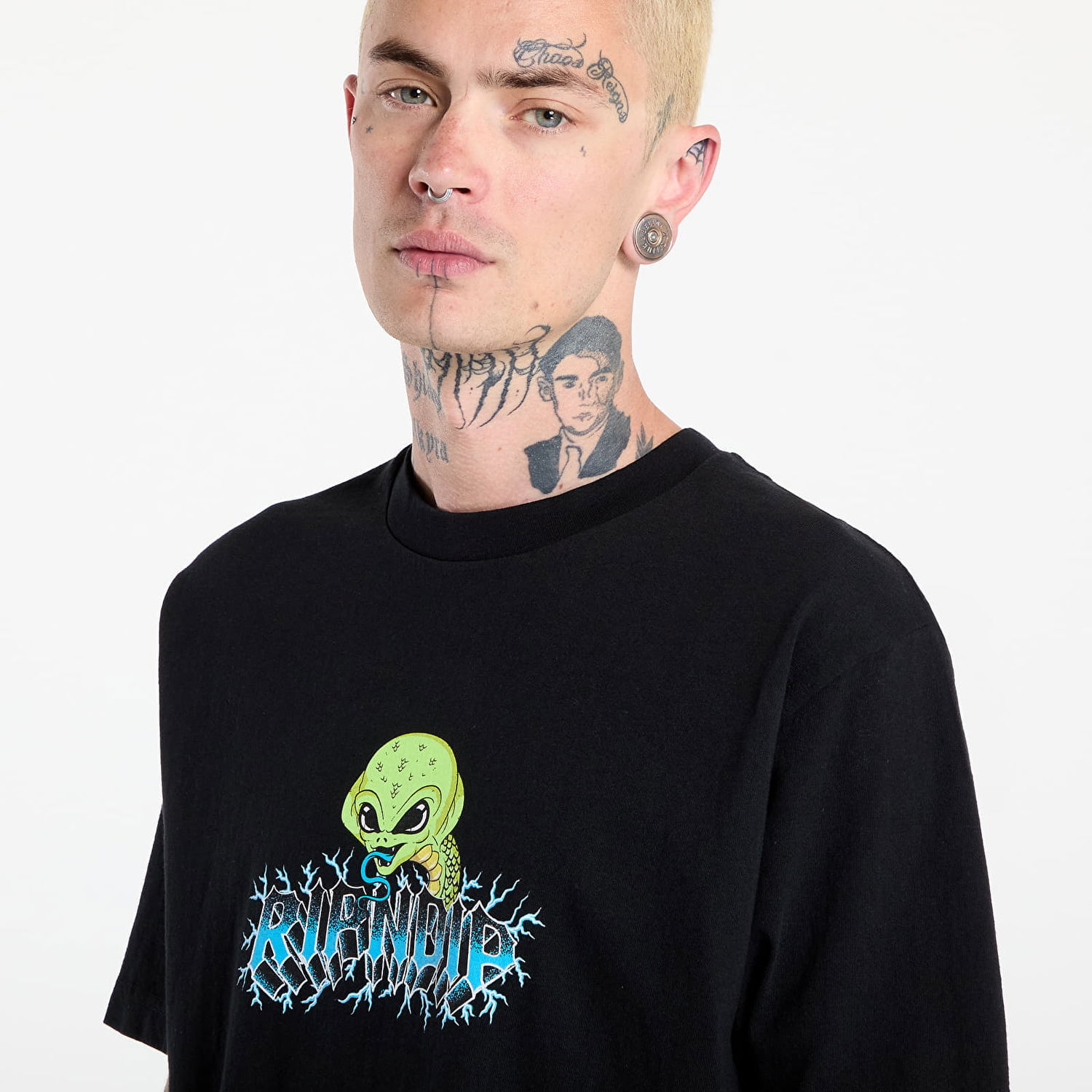 Majica RIPNDIP RIPNDIP Alien Electric Tee Črna | RNDSUM25135, 1