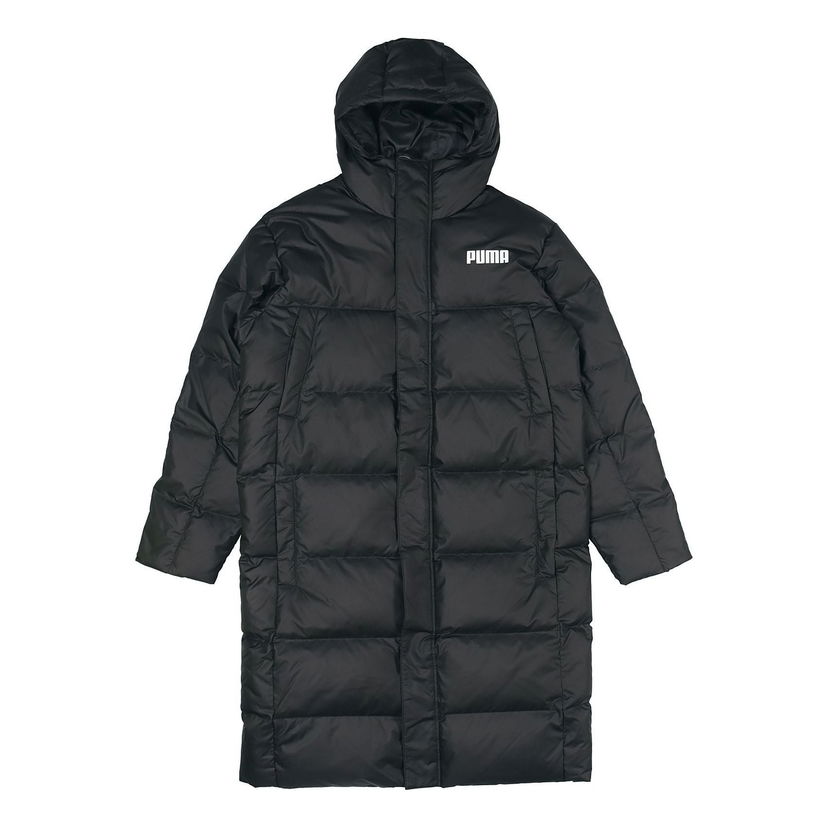 Puhovka Puma Long Puffer Coat Črna | 846321-01