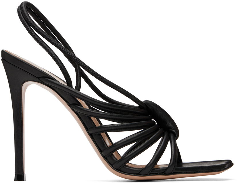 Modni dodatki Gianvito Rossi Gianvito Rossi Hellen Heeled Sandals Črna | G32488-15RIC-NAP